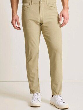 Tommy Bahama IslandZone Bahama Coast 5-Pocket Pants – Stone Khaki – Men’s 34x32